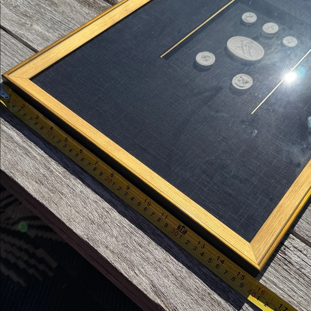 RH RESTORATION HARDWARE 19TH C. EUROPEAN‎ INTAGLIOS BLACK - 3